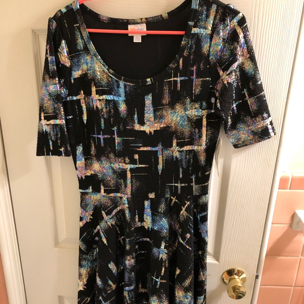 LulaRoe Unicorn Dress New with Pockets size Large